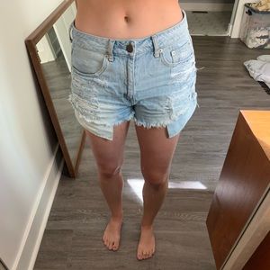 American Eagle jean shorts